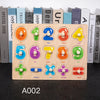 Wooden Peg 3D Puzzles