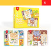 Magic Reusable Busy Book Velcro Puzzles