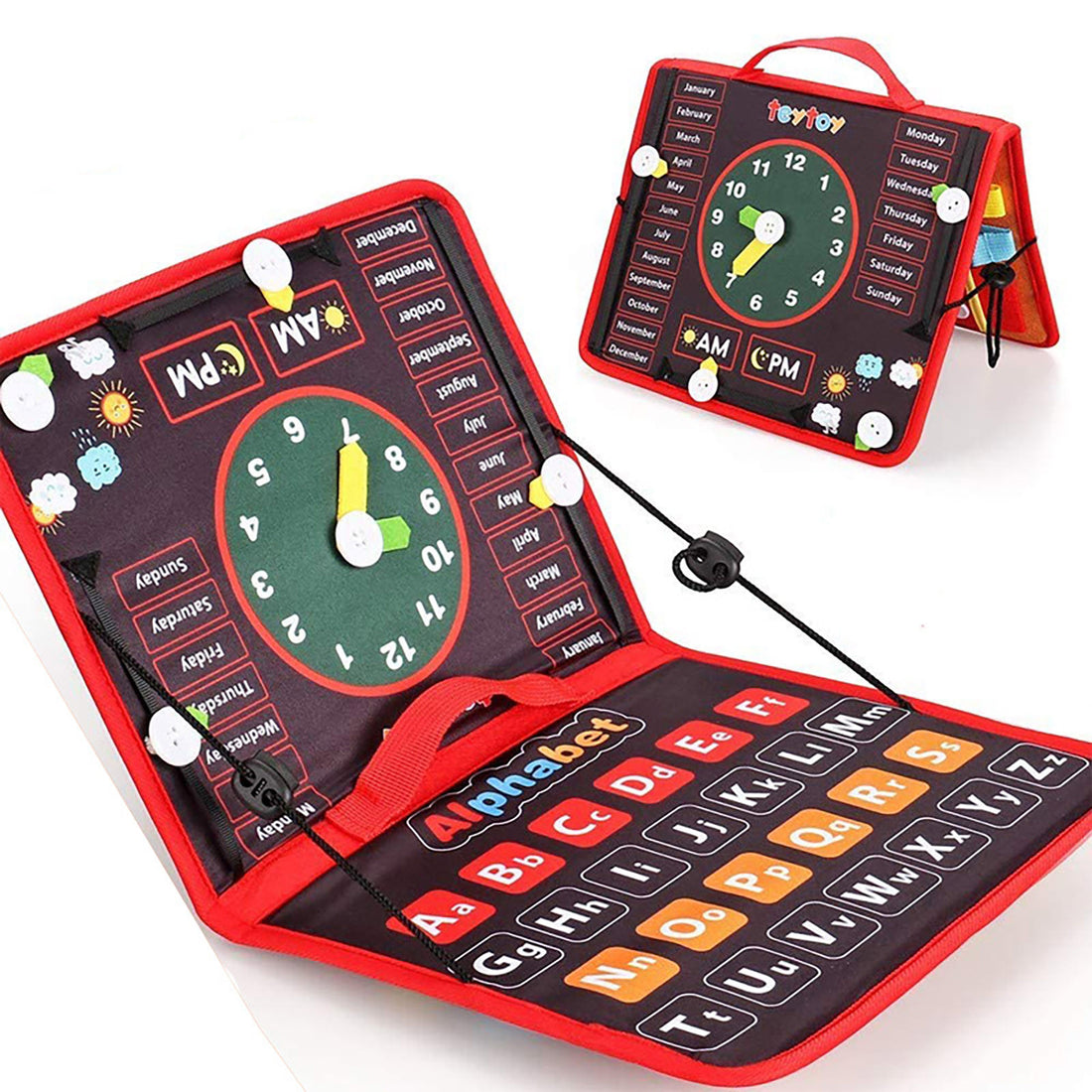 12 in 1 Toddler Motor Skills Training Busy Board