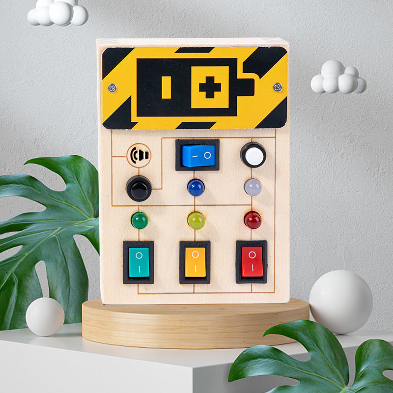 STEAM Wooden Switch Board Toy