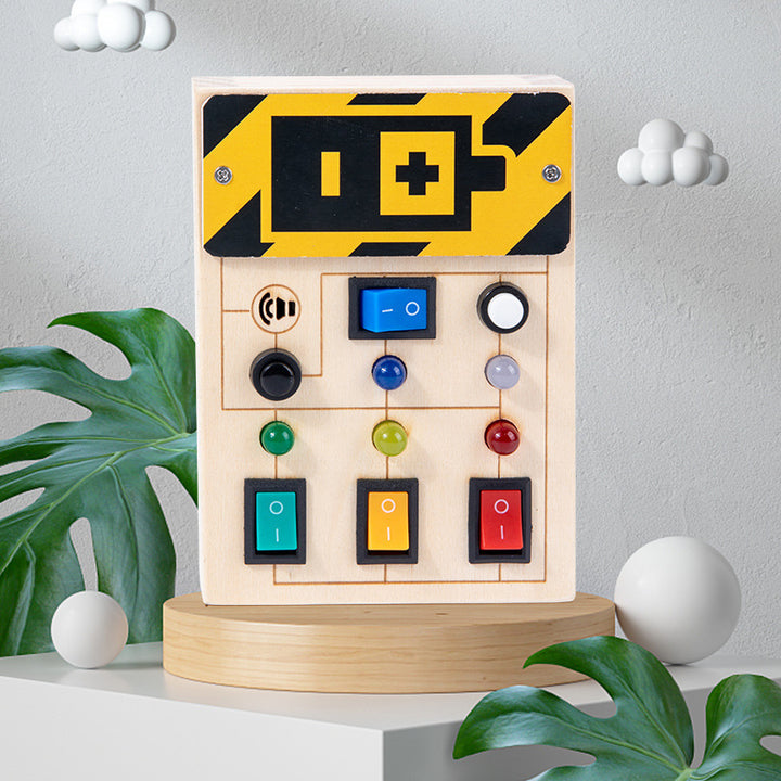 STEAM Wooden Switch Board Toy