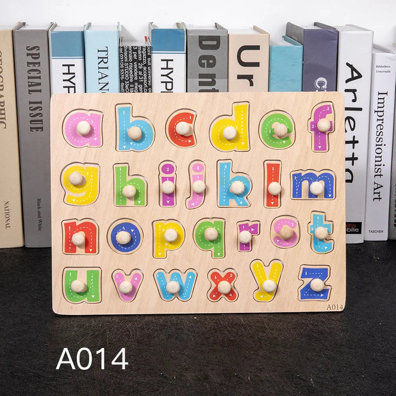 Wooden Peg 3D Puzzles
