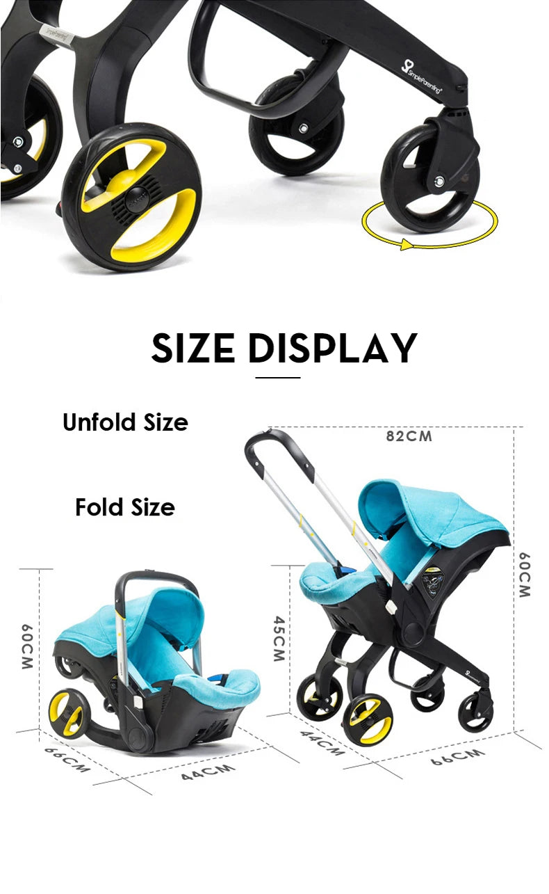 2-in-1 Stroller Car Seat