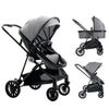 Reversible 3-in-1 Foldable Baby Stroller