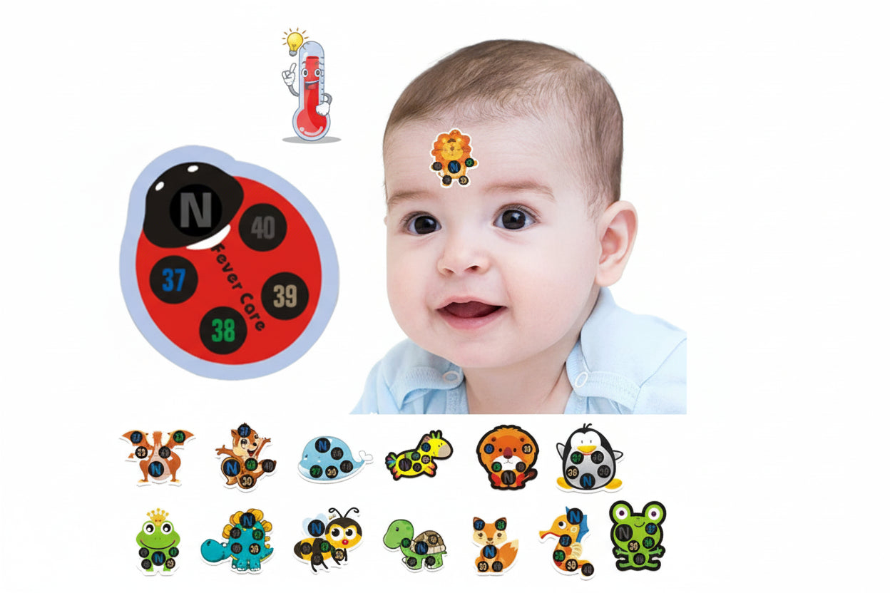 Baby Forehead Temperature Stickers