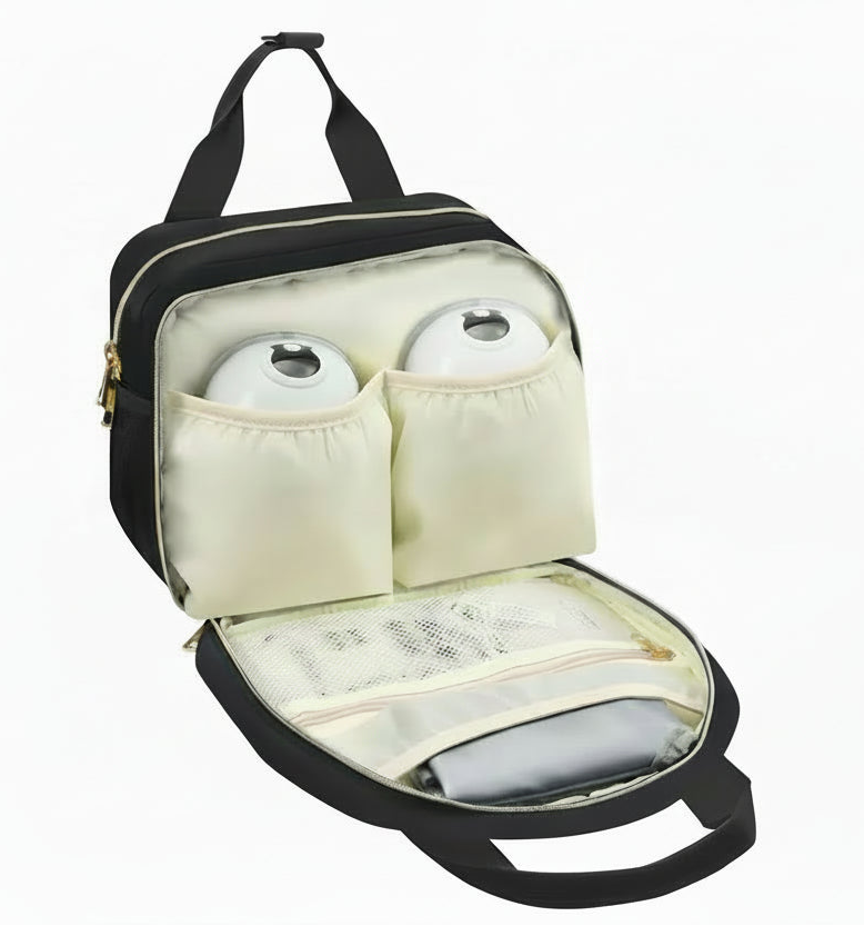 Portable Cooler Bag for Breast Pumps and Bottles