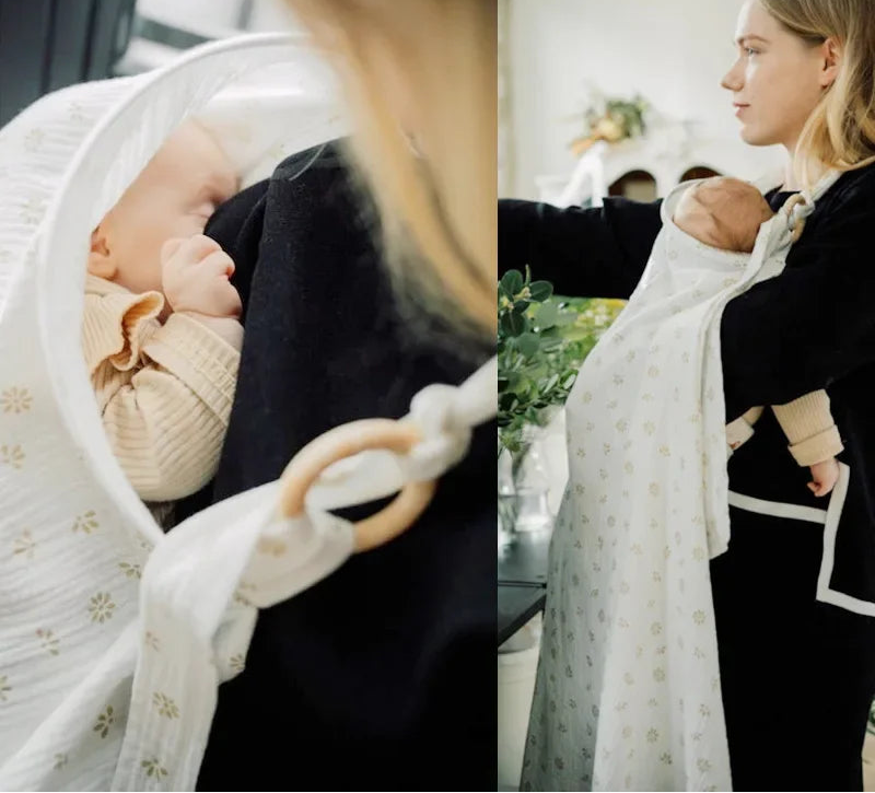 Cotton Breastfeeding Cover Scarf