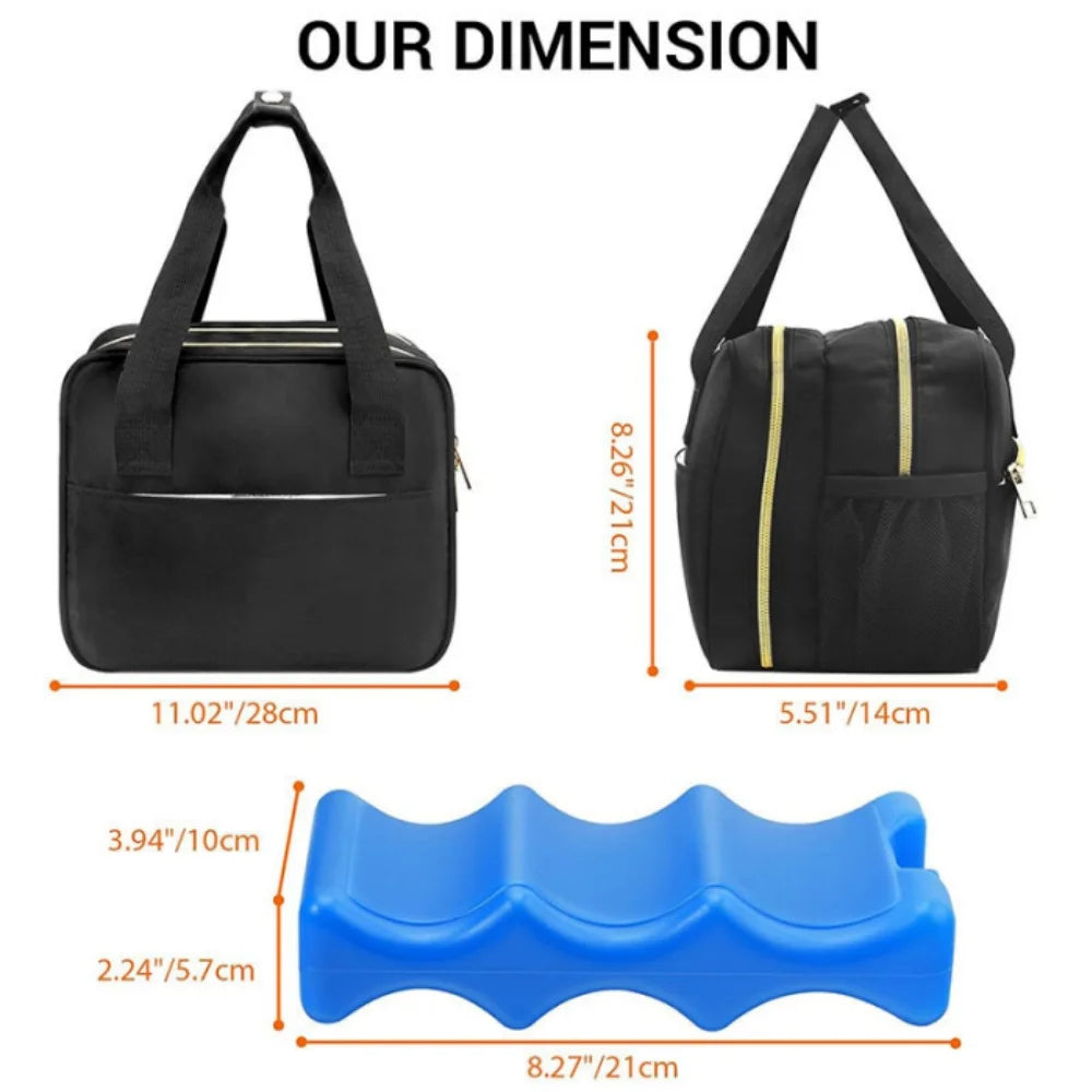 Portable Cooler Bag for Breast Pumps and Bottles
