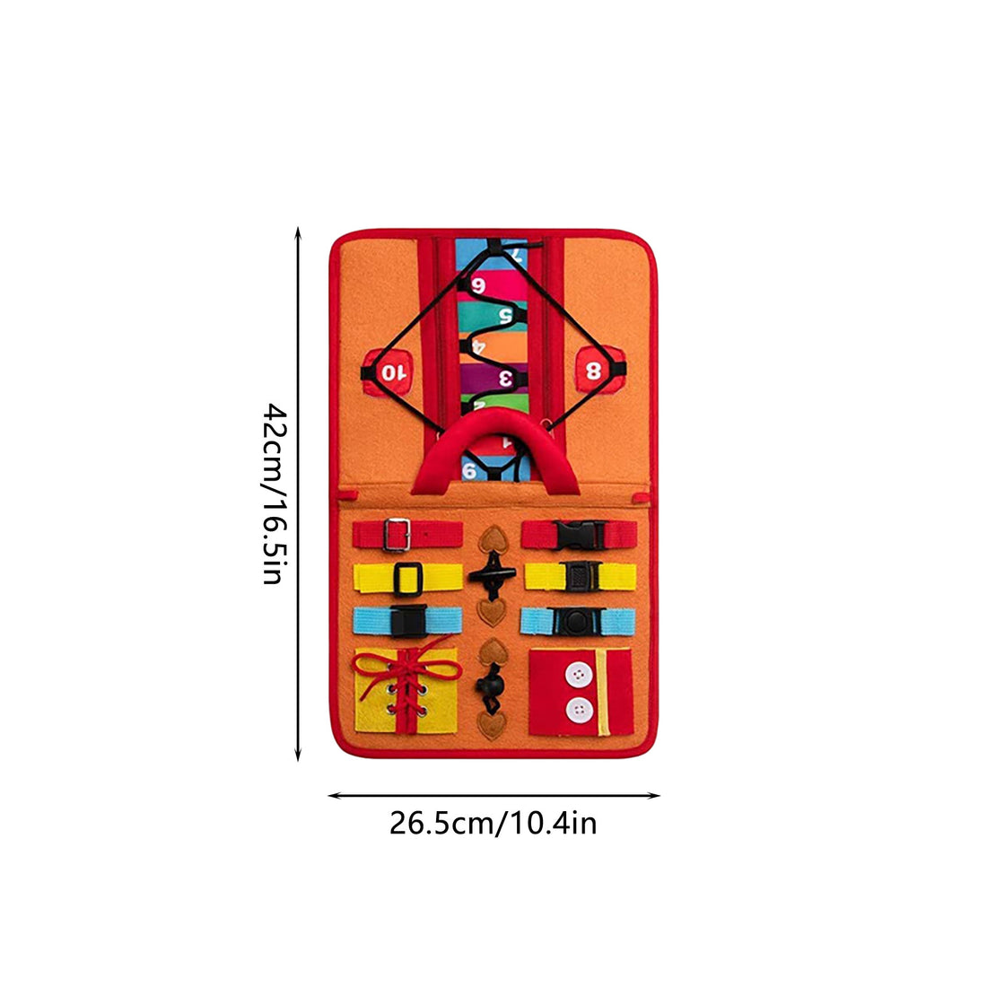 12 in 1 Toddler Motor Skills Training Busy Board