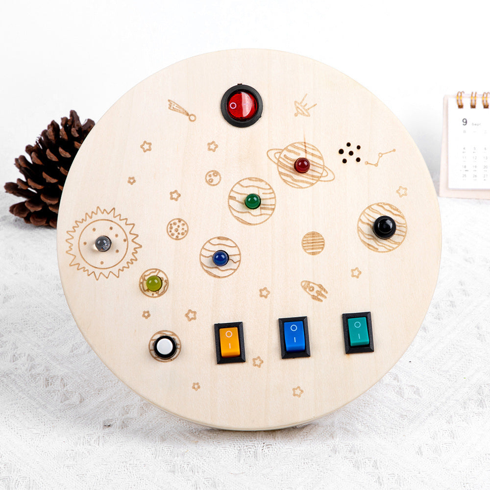 STEAM Wooden Switch Board Toy